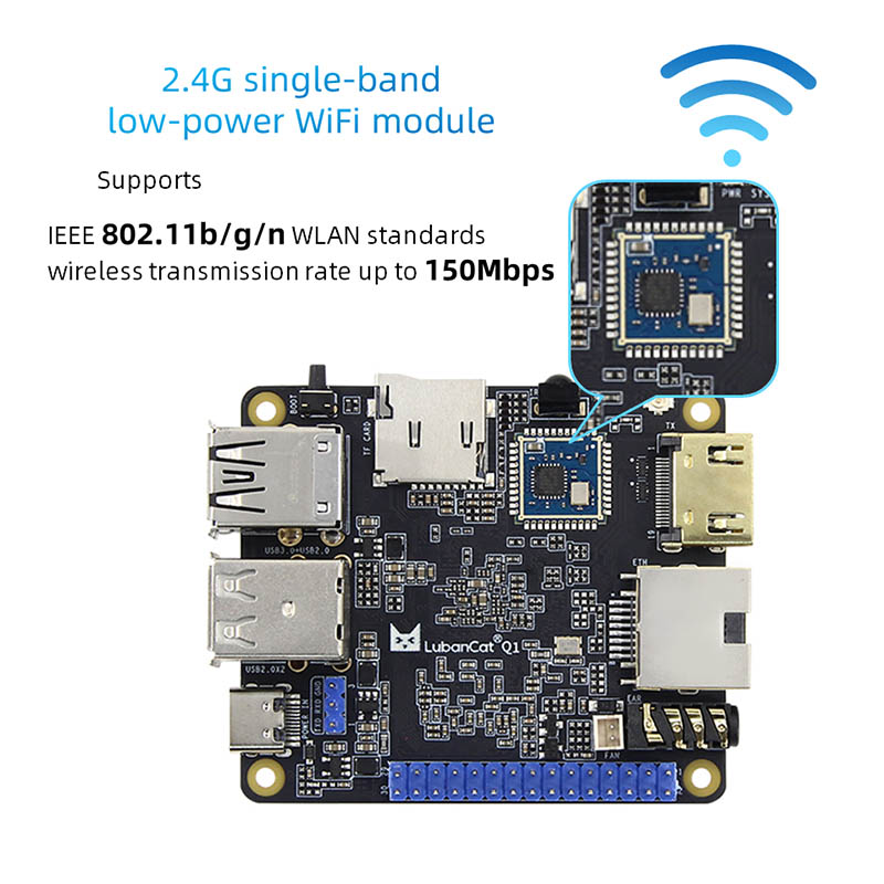 RockChip RK3528A Linux Anakart Yerde SBC Board