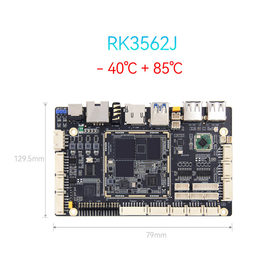 Rockchip RK3562 Dijital Tabela SBC Endüstriyel Denetleyici